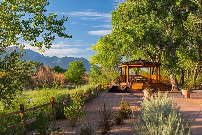 Hyatt Regency Tamaya Resort and Spa - Wedding Gazebo in the desert