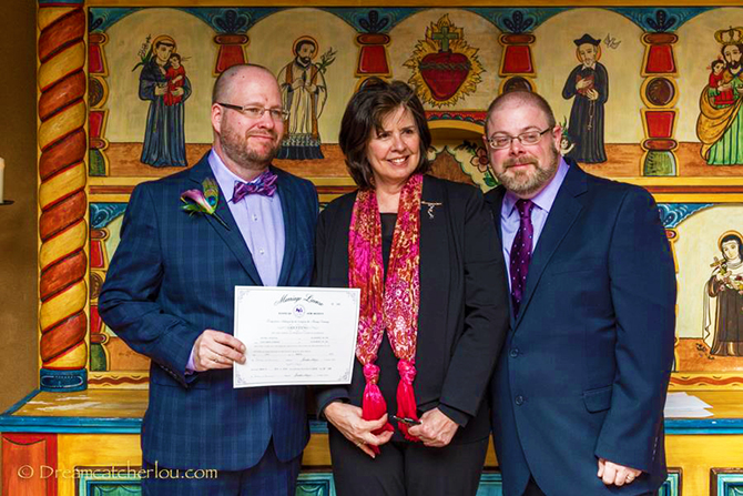 Story Catcher Pat LGBT Wedding Officiant in Santa Fe New Mexico