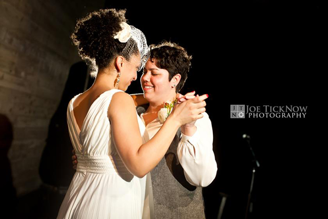 Same-Sex Wedding First Dance - Alice Soloway Weddings - Brooklyn, New York City