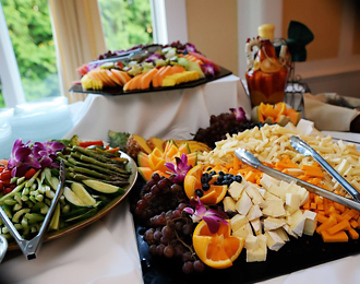 Lessing's at Smithtown Landing Country Club Smithtown, New York LGBT Wedding Venue food tray