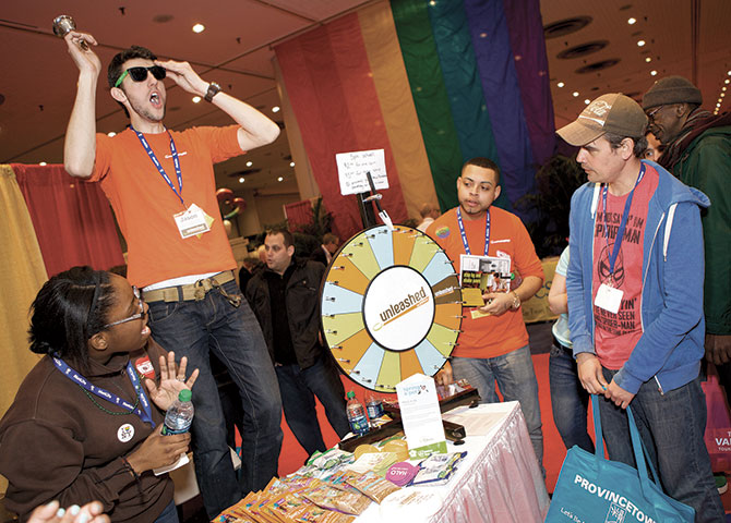 The LGBT Expo - Gay & Lesbian Vendor Booth