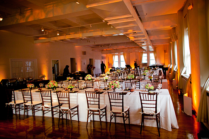 Midtown Loft & Terrace - Indoor Reception Site with Uplighting