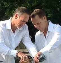 LGBT Couple - Sand Ceremony - Officiant Long Island