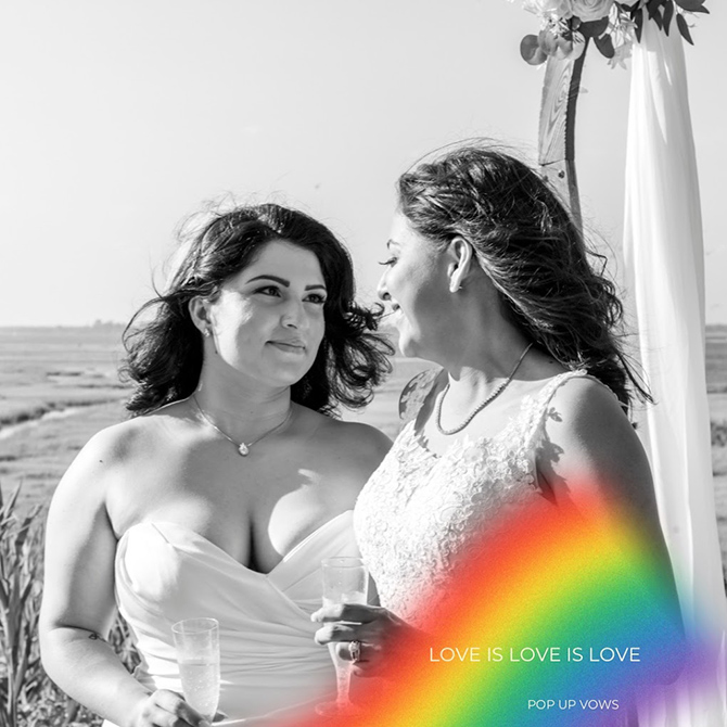 Pop Up Vows 
Long Beach, NY LGBT Wedding Officiant & Wedding Planning Services
