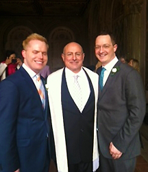 Rev. Louis Olivieri - New York LGBT Grooms with Officiant