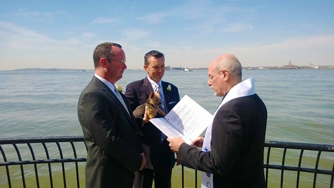 Nyc Gay Minister For Same Sex Marriage Ceremonies Reverend