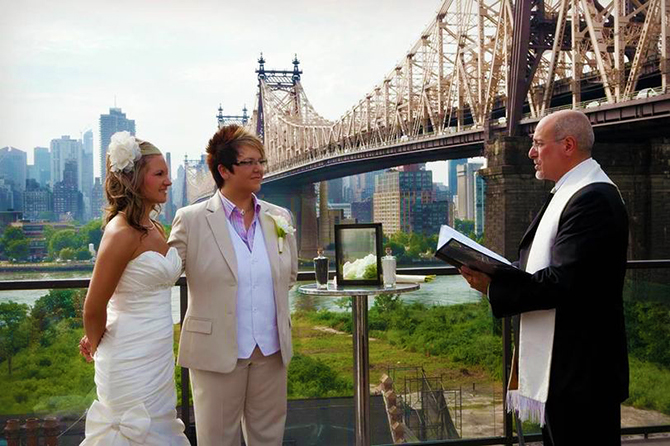 Nyc Gay Minister For Same Sex Marriage Ceremonies Reverend