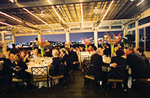 Sunset Terrace at Chelsea Piers - black tie affair