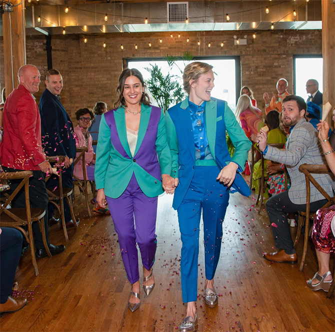 Custom Wedding Suits for The  LGBTQIA+ Community -The Tailory New York