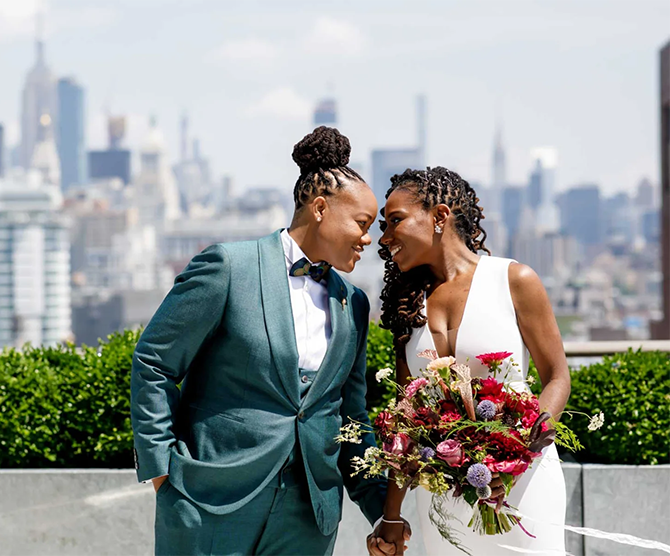 Custom Wedding Suits for The  LGBTQIA+ Community -The Tailory New York