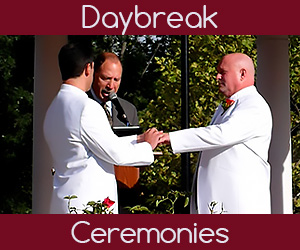 Daybreak Ceremonies - Gay & Lesbian Wedding Officiant