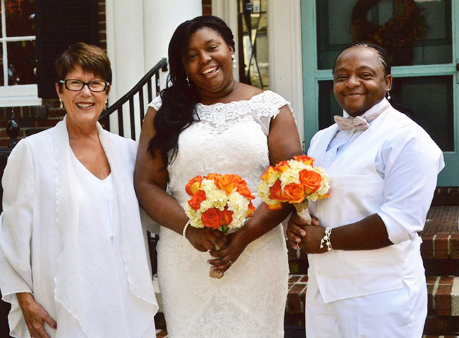 Rev. Tanya Young Outer Banks Weddings - LGBT Wedding Ceremony