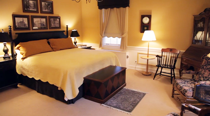 The Wooster Inn master guest suite