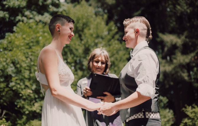 Gay Marriage Ceremony - Diva Matters Ministry