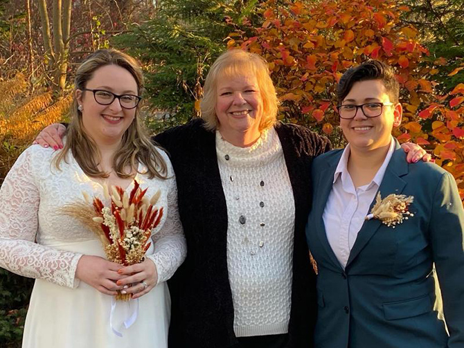 Philadelphia, PA LGBT Marriage Officiant -Married by Maggie