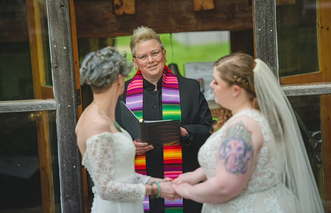 - Harrisburg, Pennsylvania LGBT Wedding Officiant - Sacred Ceremony with Sabrina