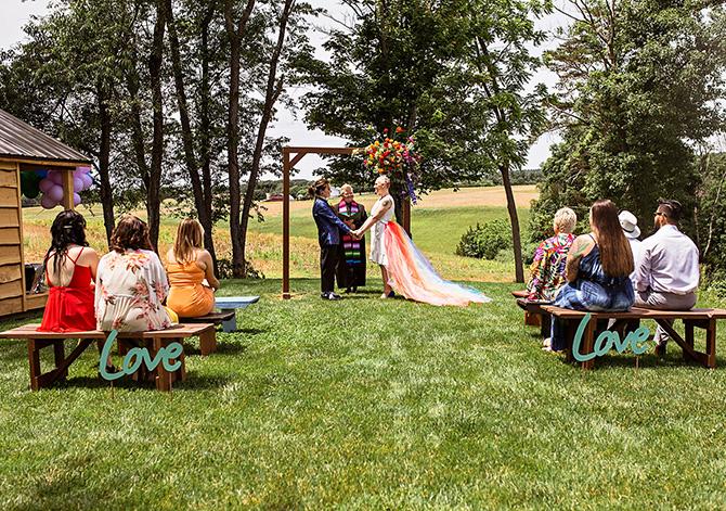 - Harrisburg, Pennsylvania LGBT Wedding Officiant - Sacred Ceremony with Sabrina