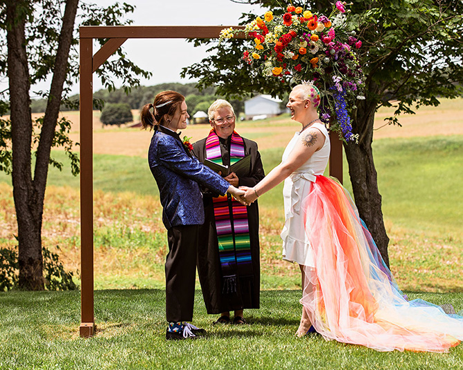 - Harrisburg, Pennsylvania LGBT Wedding Officiant - Sacred Ceremony with Sabrina