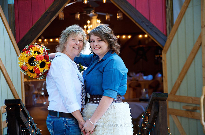 TN Rustic LGBTQ Weddings at - Bluff Mountain Inn 