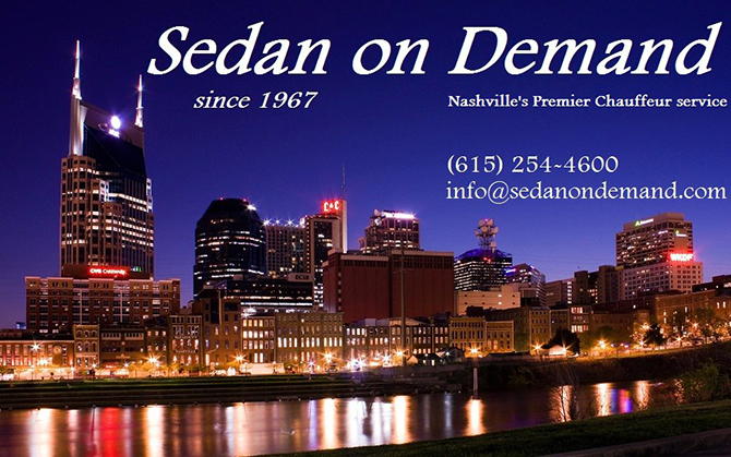 Sedan On Demand 
Nashville, TN LGBT Wedding Limousine Service
Nashville, Murfreesboro, Clarksville, Cooksville & all of Middle Tennessee since 1967 
