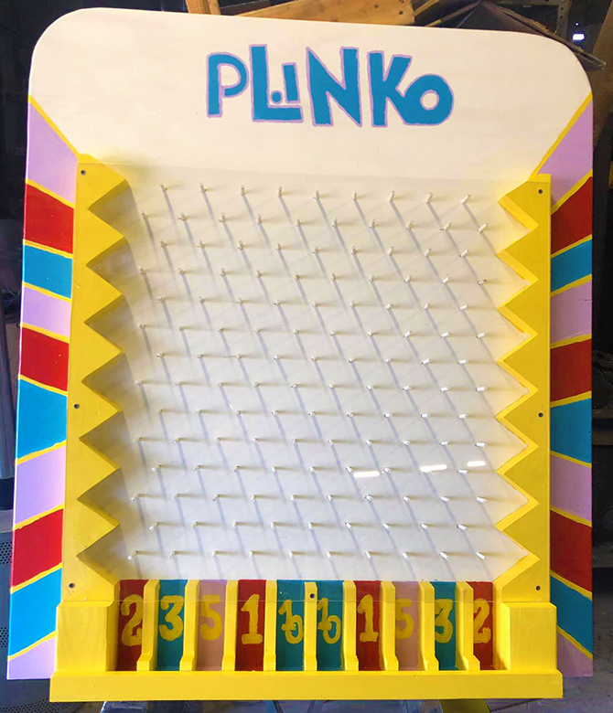 Plinko - DFW, Texas Mini Golf Rentals for Wedding Parties