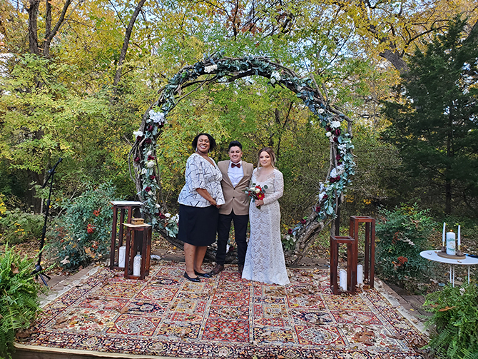 Saginaw, Texas LGBT Wedding Officiant - Joined by Jasmyn