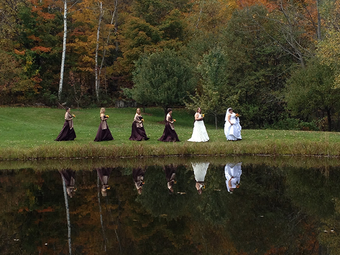 Vermont LGBT Wedding Party - Central Vermont LGBT Wedding Officiant - JP Greg Trulson