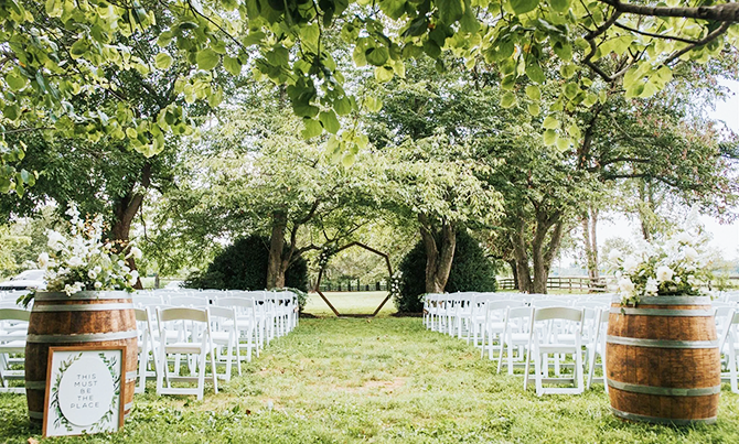 Sylvanside Farm 
Purcellville, Virginia LGBT Wedding Reception Venue
