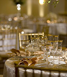 Westfields Marriott Washington Dulles - Formal reception table setting