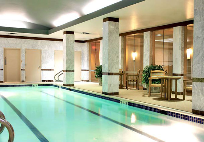 Westfields Marriott Washington Dulles - Indoor pool towels provided