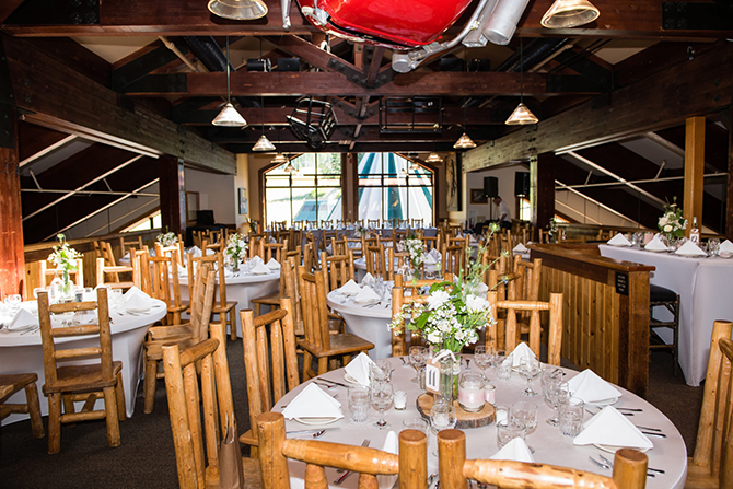 Wedding receptions at Crystal Mountain Resort