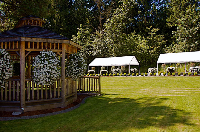 King County's Parks & Recreation - Outdoor Wedding and reception site