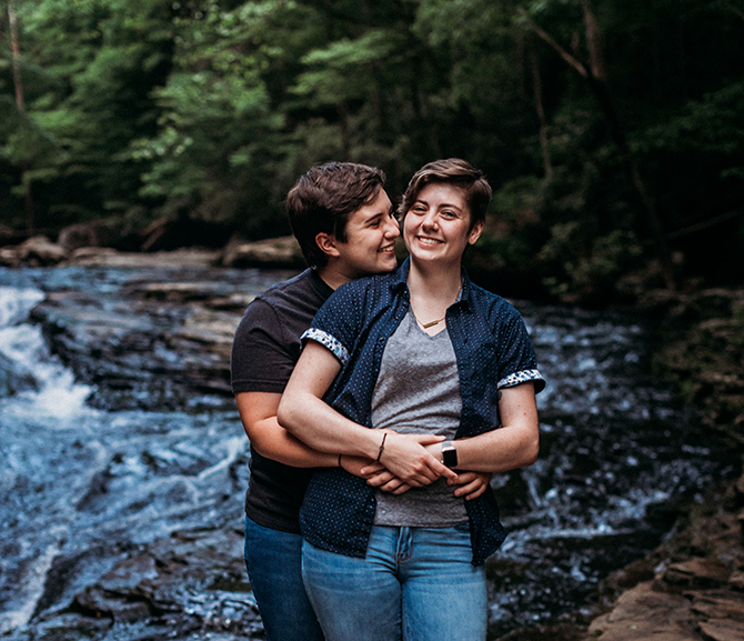 Fairmont, West Virginia LGBT Wedding Photographer - Sunflower and Sage Photography