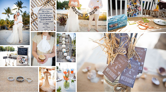 Blue Water Weddings - Romantic, creative wedding design ideas