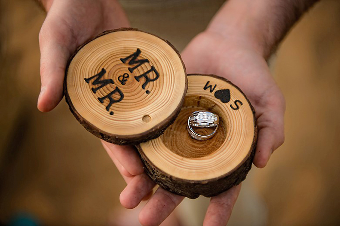 Marry Me Maui Wedding Planners - lgbt tree rings wedding rings