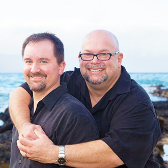 Maui Aloha Weddings Kihei Hawaii - Gay Couple Embraces On The Beach