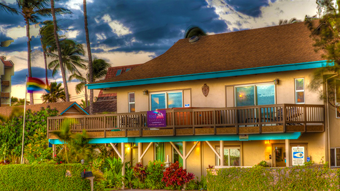 Resort Exterior - Maui Sunseeker Maui’s Largest Gay & Lesbian Resort in Hawaii