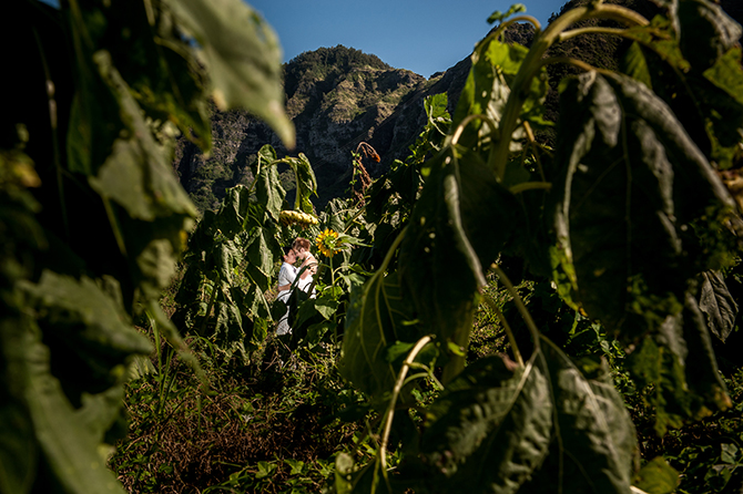 The R2 Studio Phoenix, Arizona brides in sunflower field