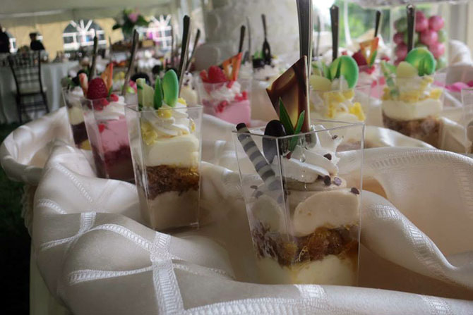 Tasty Catering - parfait buffet